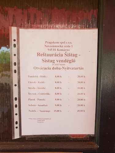 Reštaurácia Sistag