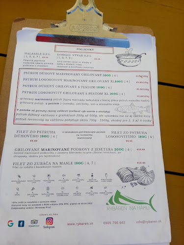 Rybáreň "Na Háku" Liptovská Sielnica - Gastronómia a pohostinstvo