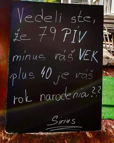 Opinii despre Piváreň Pohoda în Veča - Gastronómia a pohostinstvo