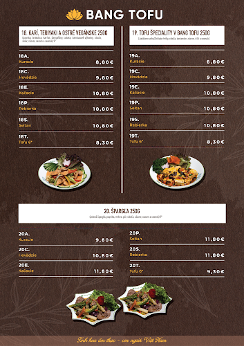 Bang Tofu Vietnamská Reštaurácia - Gastronómia a pohostinstvo
