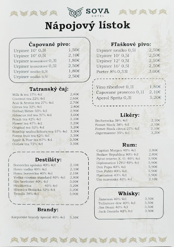 Penzión a koliba Sova - Ždiar