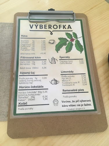 Výberofka - Gastronómia a pohostinstvo