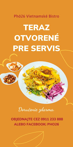 Opinii despre Pho26 Vietnamské Bistro în Ružinov - Gastronómia a pohostinstvo