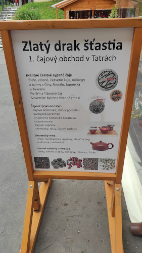 Comentarii opinii despre Zlatý drak štastia 1. čajový obchod v Tatrách