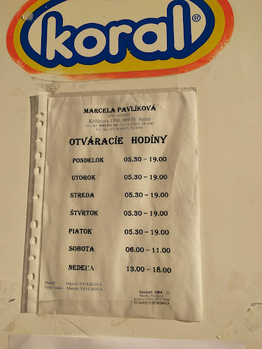 Opinii despre PEKÁREŇ Ema în Snina - Gastronómia a pohostinstvo