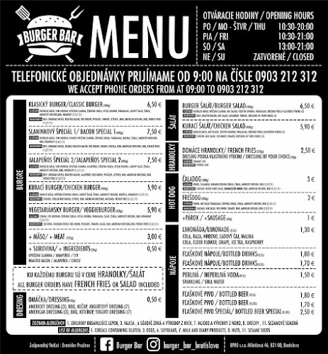 Burger Bar - Staré Mesto