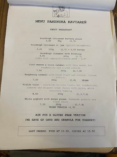 Opinii despre Panenská kaviareň în Bratislava - Gastronómia a pohostinstvo