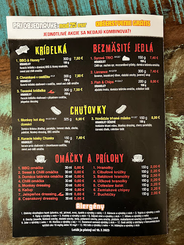 Monkey Burger Kežmarok