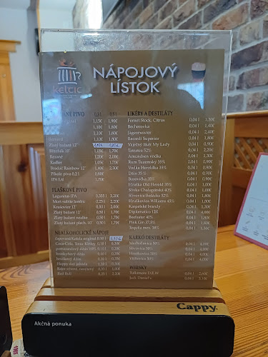 Opinii despre Piváreň Keltic în Komárno - Gastronómia a pohostinstvo