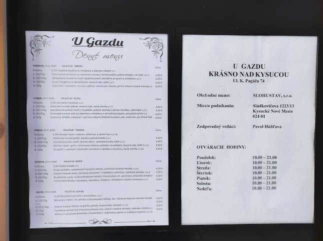 Kpt. Karola Pagáča 74, 023 02 Krásno nad Kysucou