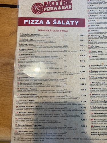 Notre Pizza & bar - Lučenec