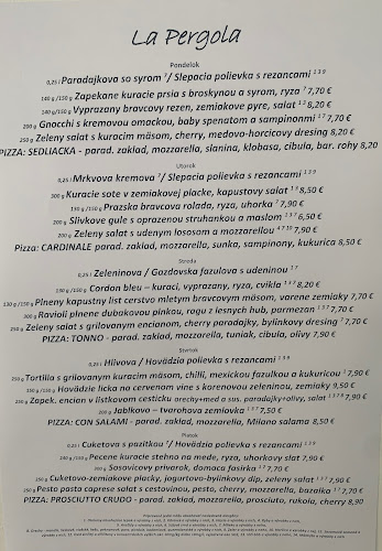 La Pergola - Gastronómia a pohostinstvo