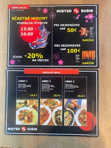 Opinii despre Mister Sushi în Staré Mesto - Gastronómia a pohostinstvo