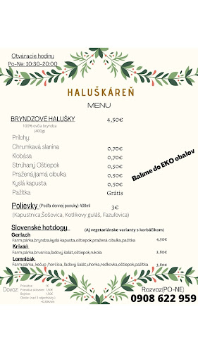 Haluškáreň Prievidza ️