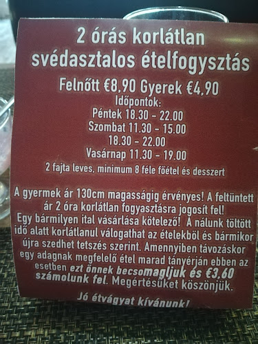Opinii despre LAS PALMAS RESTAURANT în Štúrovo - Gastronómia a pohostinstvo
