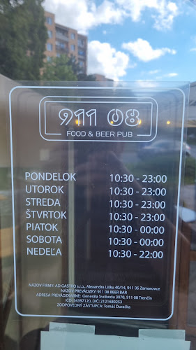 91108 food & beer pub - Trenčín