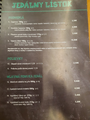 Opinii despre Grill olivero în Banská Bystrica - Gastronómia a pohostinstvo