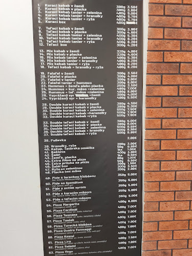 Lira&pizza& kebab SUPREM: - Bratislava