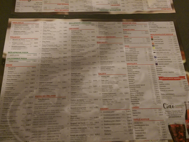 Pizzeria Ciao - Nové Mesto