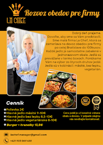 Opinii despre La Chef în Bratislava - Gastronómia a pohostinstvo
