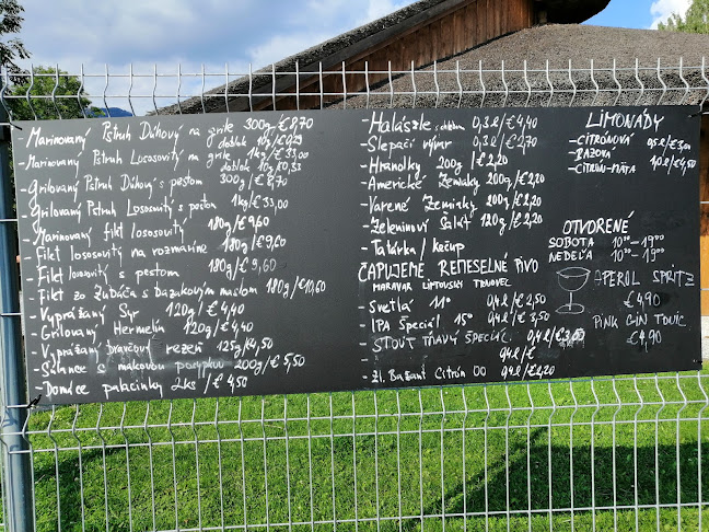 Opinii despre Rybáreň "Na Háku" Liptovská Sielnica în Liptovská Sielnica - Gastronómia a pohostinstvo