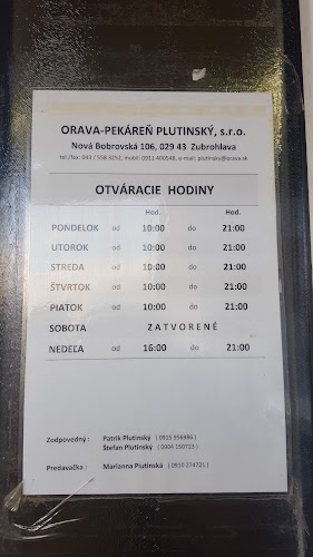 Comentarii opinii despre Pekáreň Plutinský