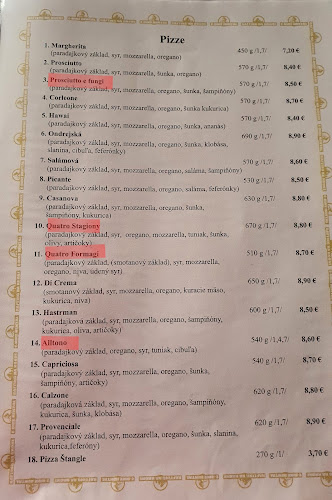 Pizza Brusno - Ondrej nad Hronom