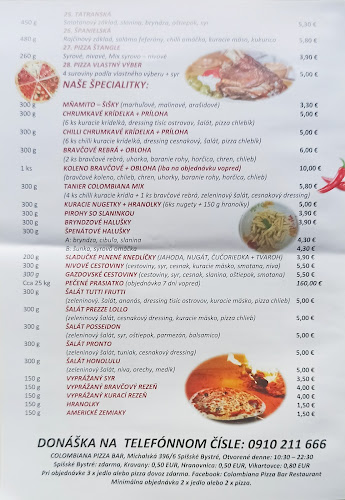 Colombiana - bar, pizza, restaurant