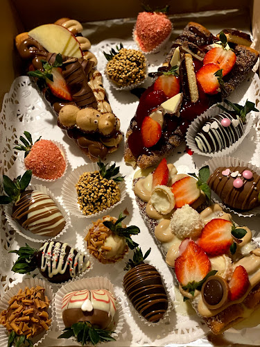 Cafe Trdlo, čerstvé ovocie v čokoláde - Žilina