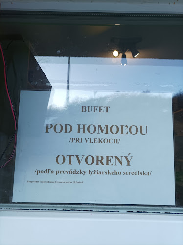 Bufet pod Homolou - Gastronómia a pohostinstvo