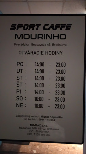 Sport Caffe Mourinho