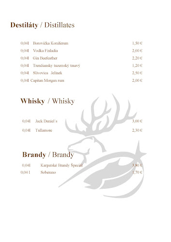 Comentarii opinii despre Reštaurácia Sv. Hubert