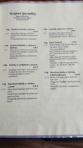 Motorest Nemecká - Gastronómia a pohostinstvo