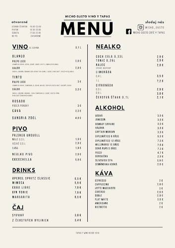 Micho Gusto café y tapas