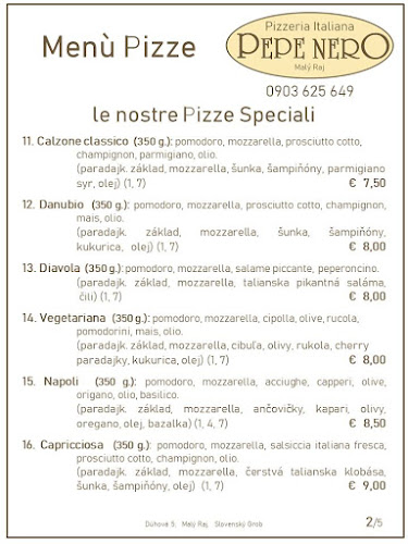 Pepe Nero Pizzeria Italiana