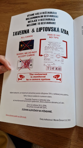 RESTAURANT & PIZZERIA TAVERNA - Liptovský Mikuláš